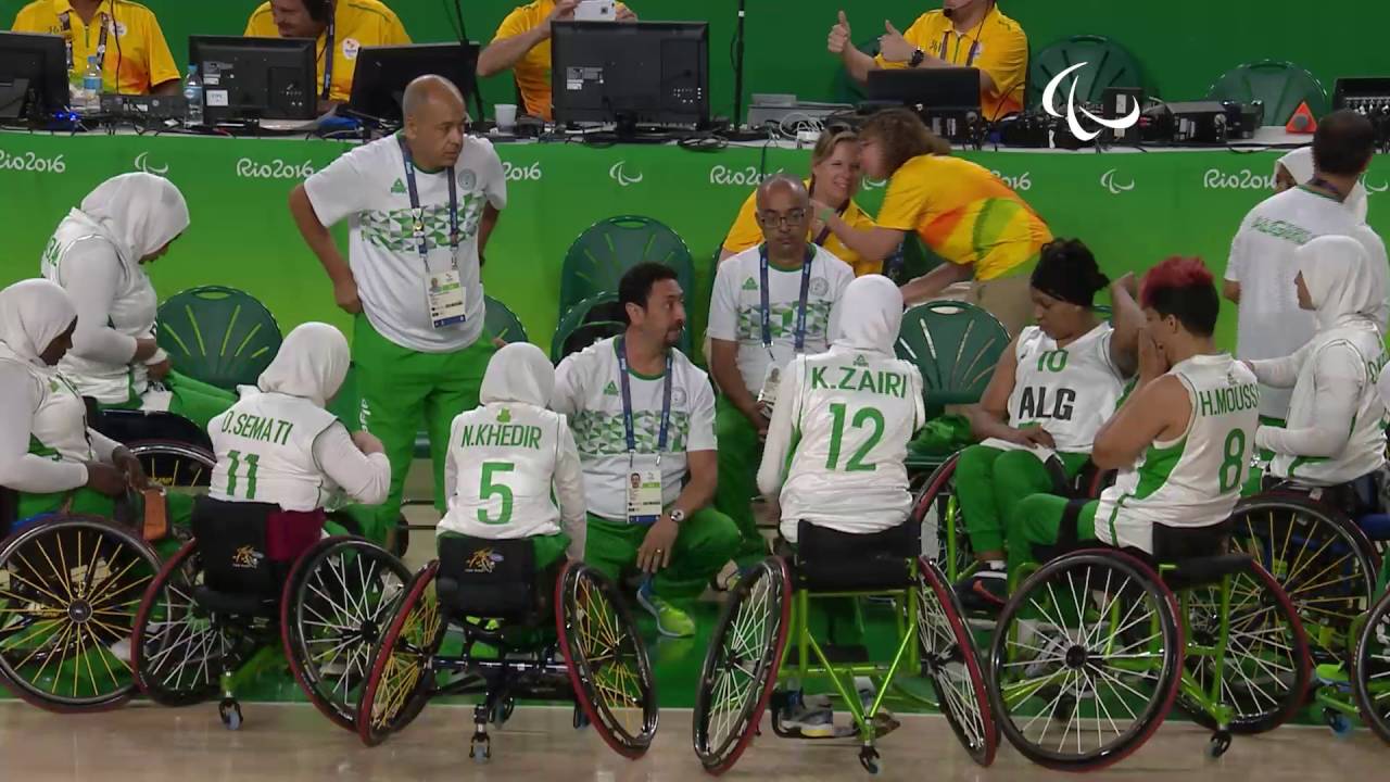 Wheelchair Basketball | Argentina vs Algeria |Women’s classsification playoffs | Rio 2016 Paral