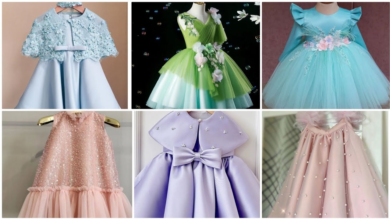 Baby Frock Dress Design Ideas for kidswear #fashion 