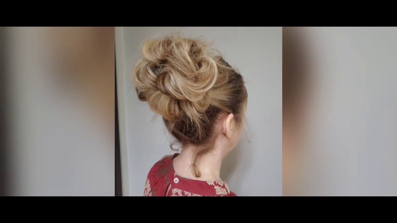 Perky pony updo tutorial