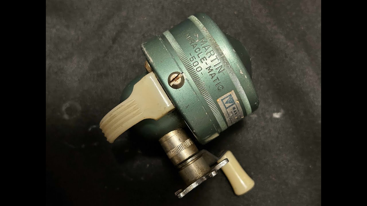Martin Miracle-Matic 500 -- Service and Lubrication -- Young Martin's Reels