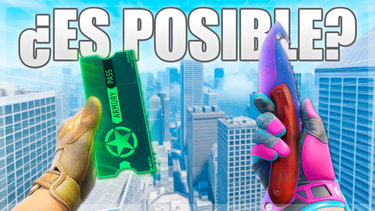 Se PUEDE CONSEGUIR un CUCHILLO de CS2 con UN PASE DE ARMERÍA?