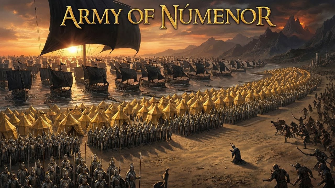 The Army of Númenor: The Greatest War Machine in History | Arda Chronicles