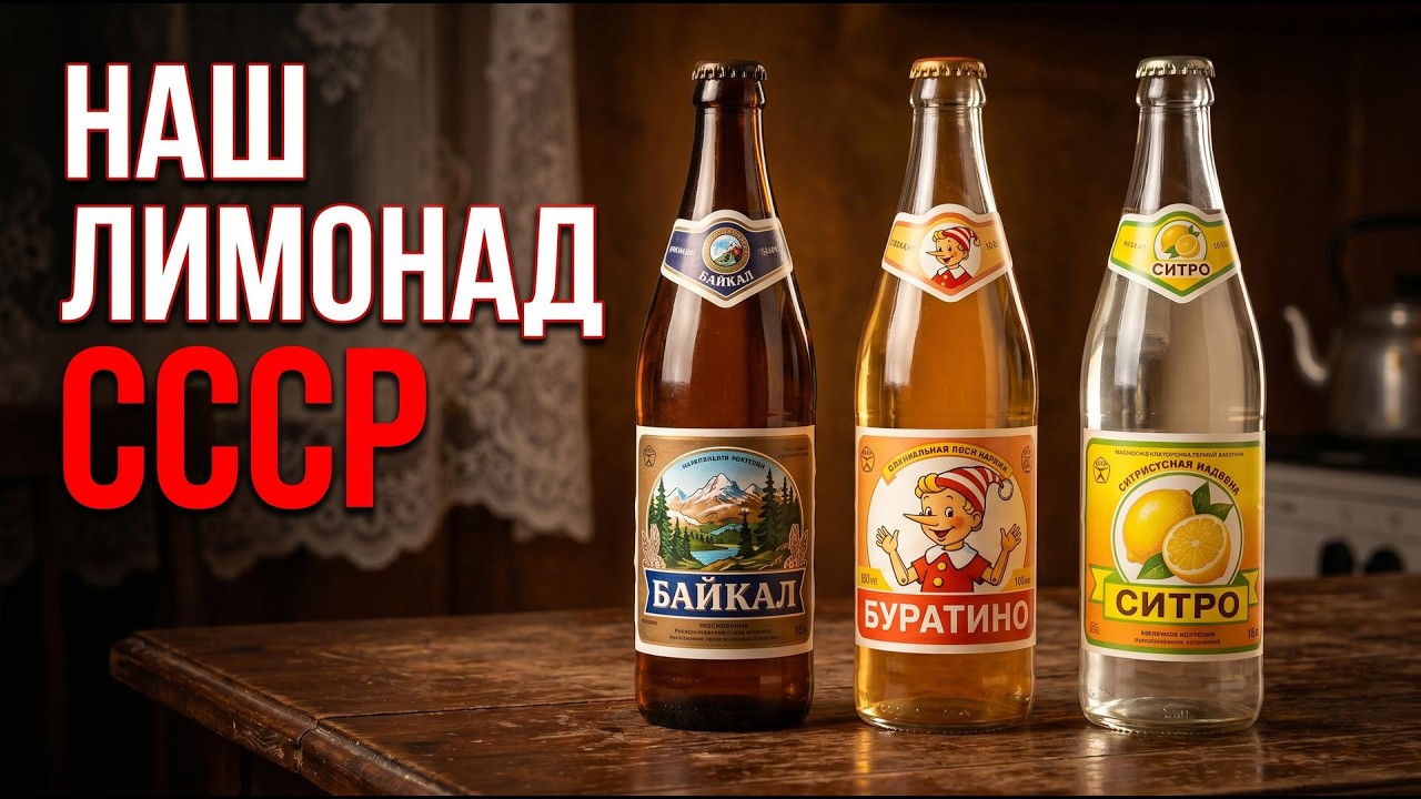 7 легендарных лимонадов СССР, вкус которых мы помним до сих пор