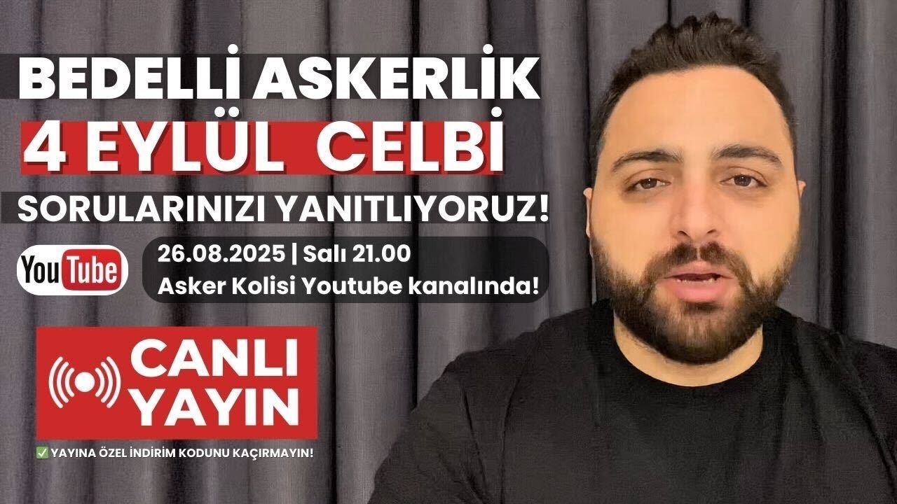 Eylül Celbi - Canlı Yayında Bedelli Askerlik Sorularını Cevapladık! - AskerKolisi.com