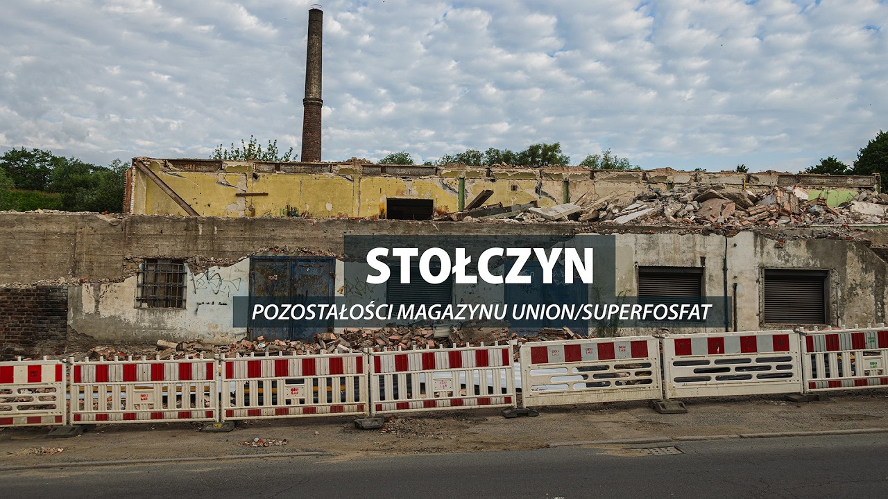 Pozostałości magazynu Superfosfatu/Unionu na Szczecińskim Stołczynie. (2023)