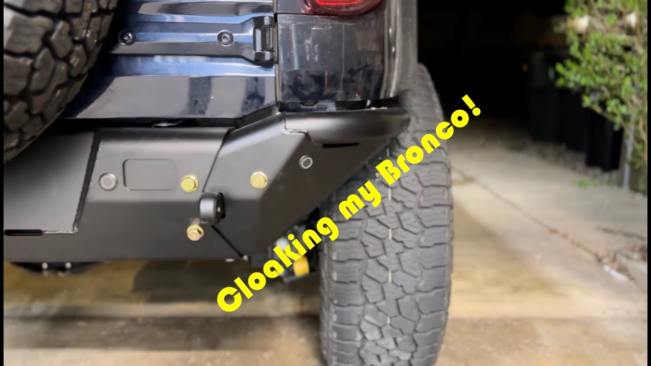 I Install a Metalcloak Rear Bumper on my Bronco!