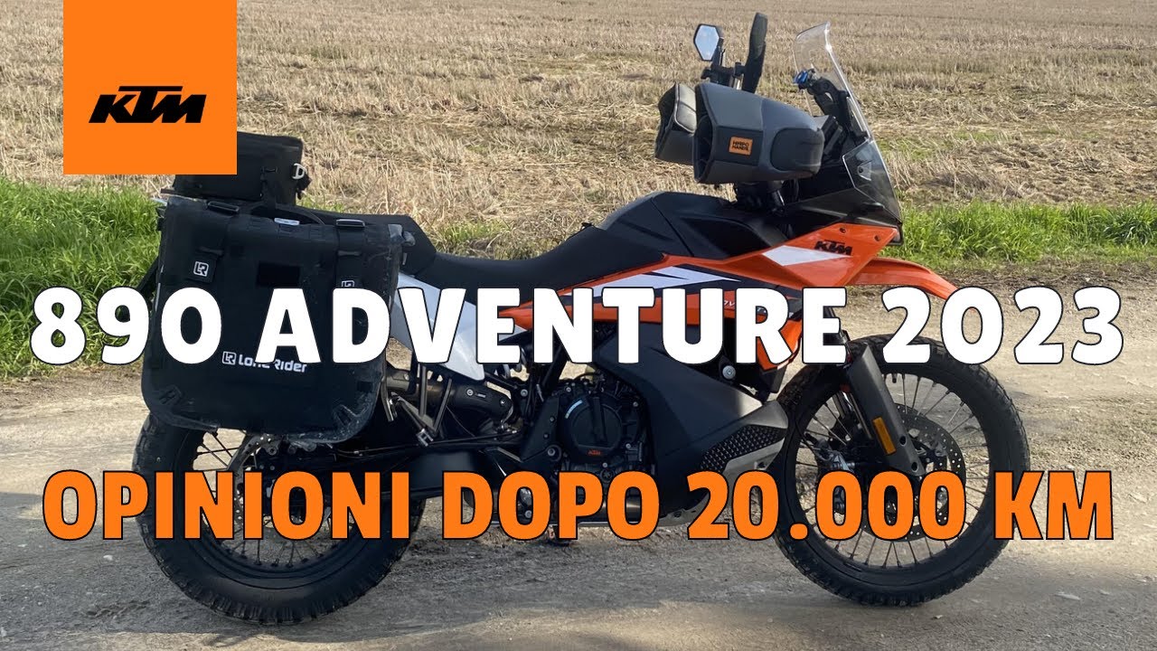 KTM 890 ADVENTURE 2023: le mie OPINIONI dopo 20.000km!