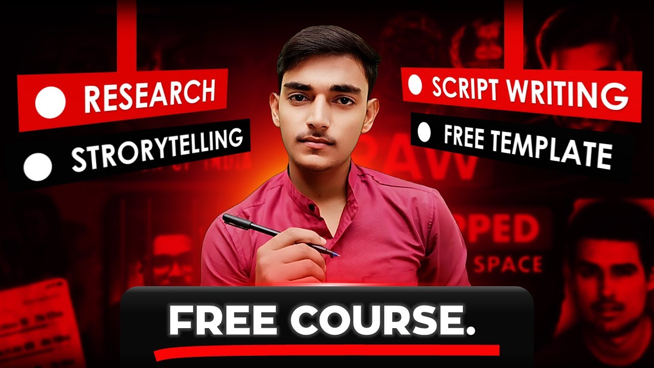 Research + Storytelling + Script Writing With AI  - Free Course | Documentary
