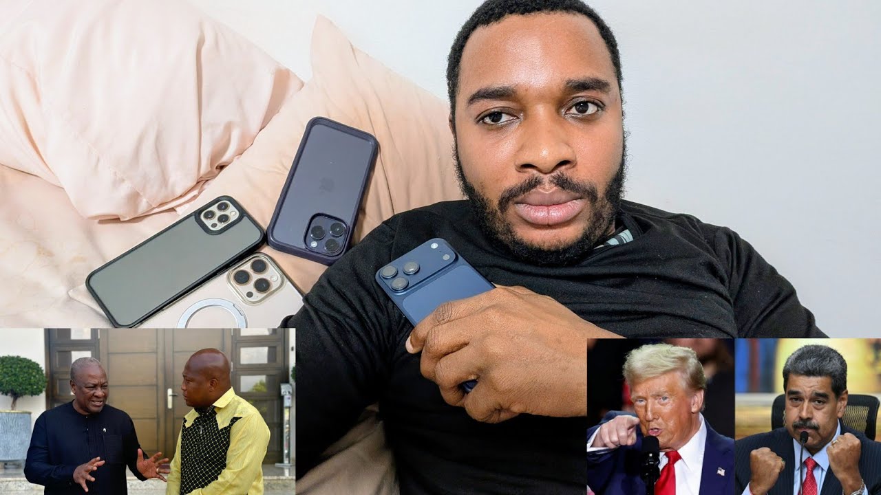 I'm chilling in my luxury multi million Mansion! Warm Up on Okudzeto and John Mahama over Trump!