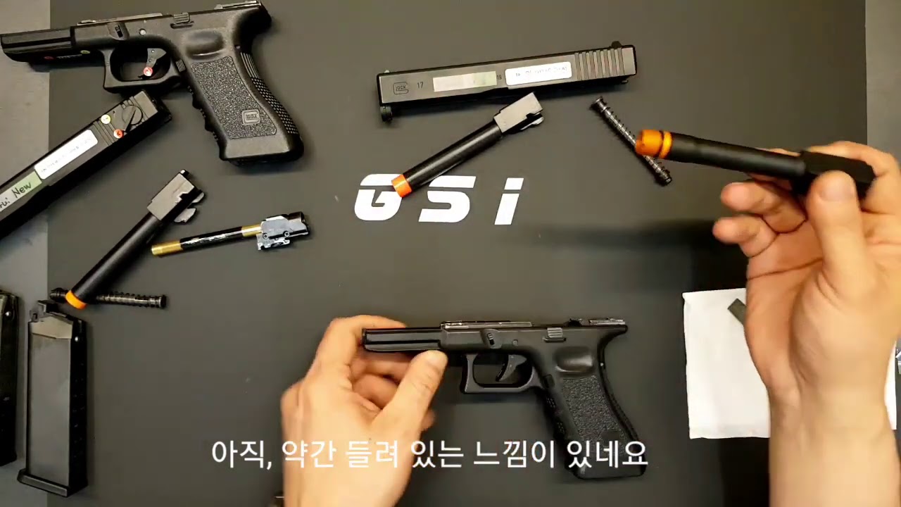 [건사이트] 2020 GSI Non Tilting Barrel for GLOCK 17/ 18C/ 22 [lnstall on MARUI GLOCK]