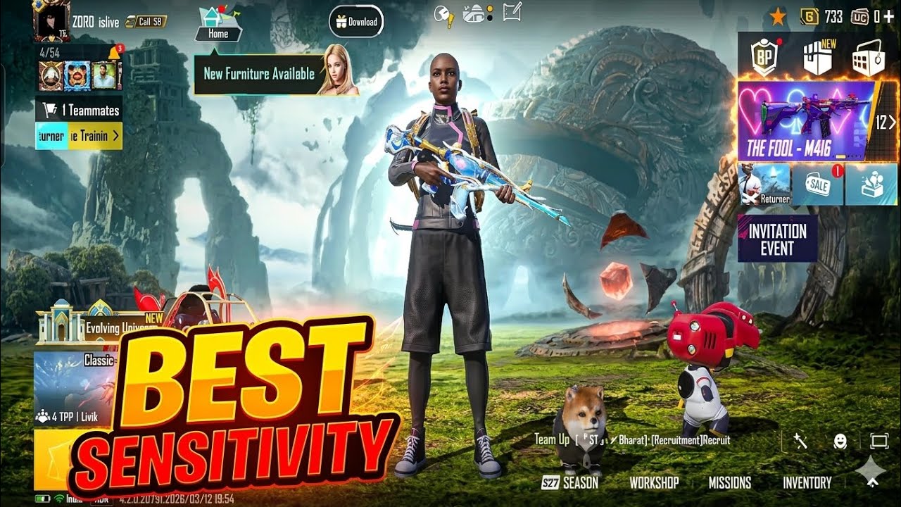 BEST SENSITIVITY FOR ALL DIVICE PLAYING ON ONE PLUS NORD 5🔥