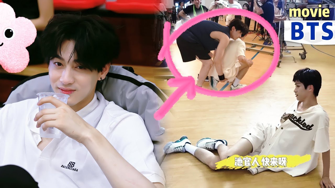 【Закадры16】Чи Чэн трогает попу Да Бао🍑 его милая поза так манит😍 Чи теряет контроль💥