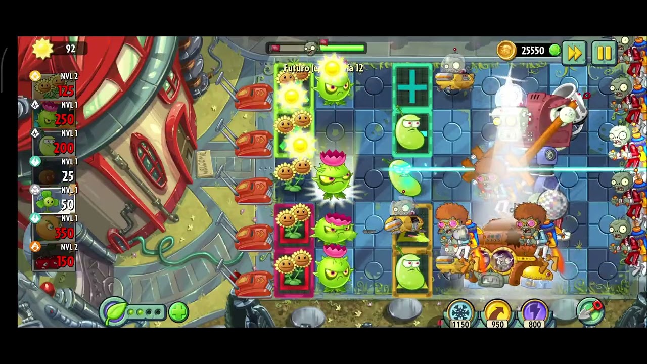 Plants vs. Zombies 2: It's About Time Gameplay 
