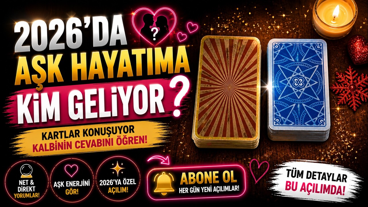 2026’da Aşk Hayatıma Kim Geliyor? #desteseç #tarot #keşfet #minimaltarot 