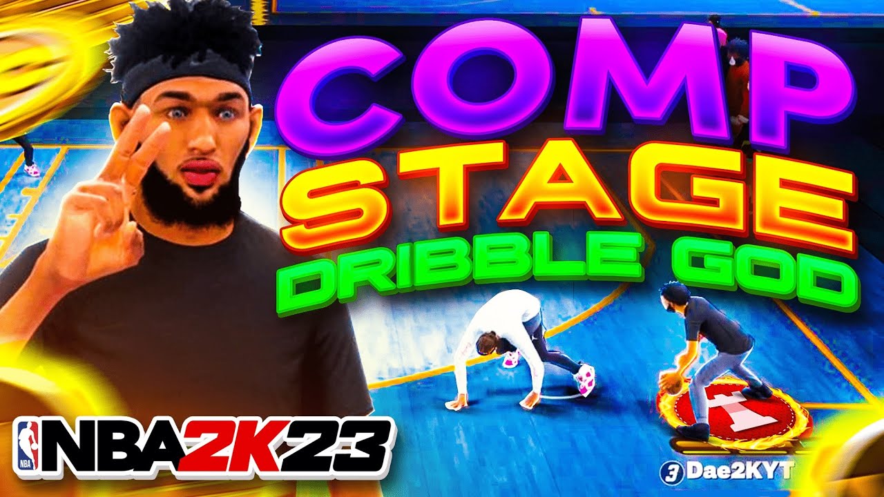 NBA2K23 DRIBBLE GOD DESTROYS the COMP STAGE! BEST DRIBBLE MOVES + BEST JUMPSHOT!