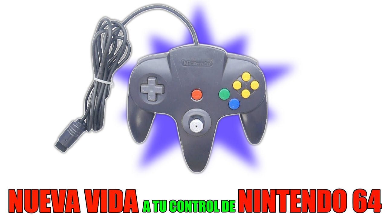 NUEVA VIDA A LA PALANCA DE NINTENDO 64