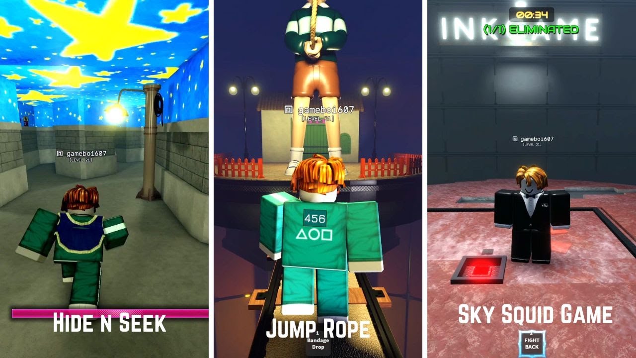 Ink Game - All New Season 3 Games & New Ending | Full Gameplay Walkthrough | Roblox