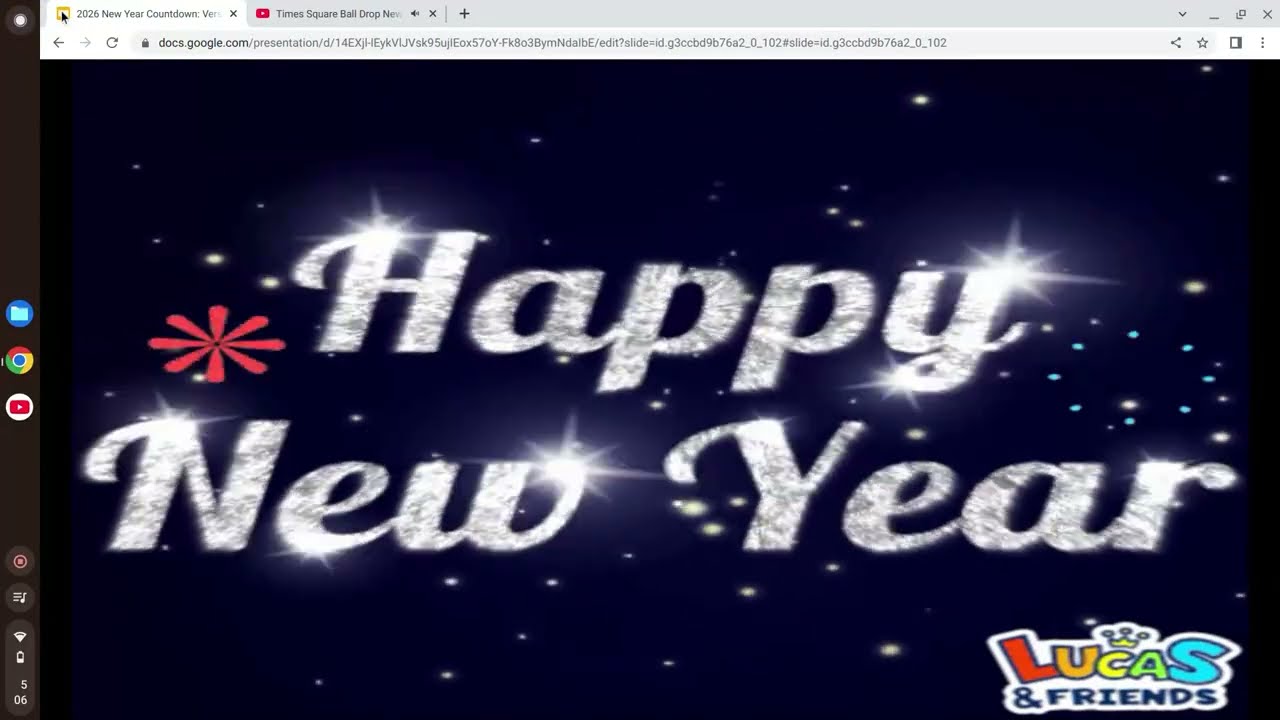 2026 New Year Countdown: Version 3