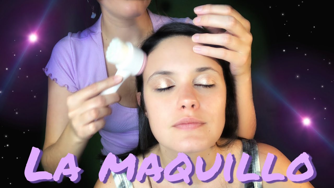 ASMR MAQUILLO a mi HERMANA MAYOR ARGENTINA