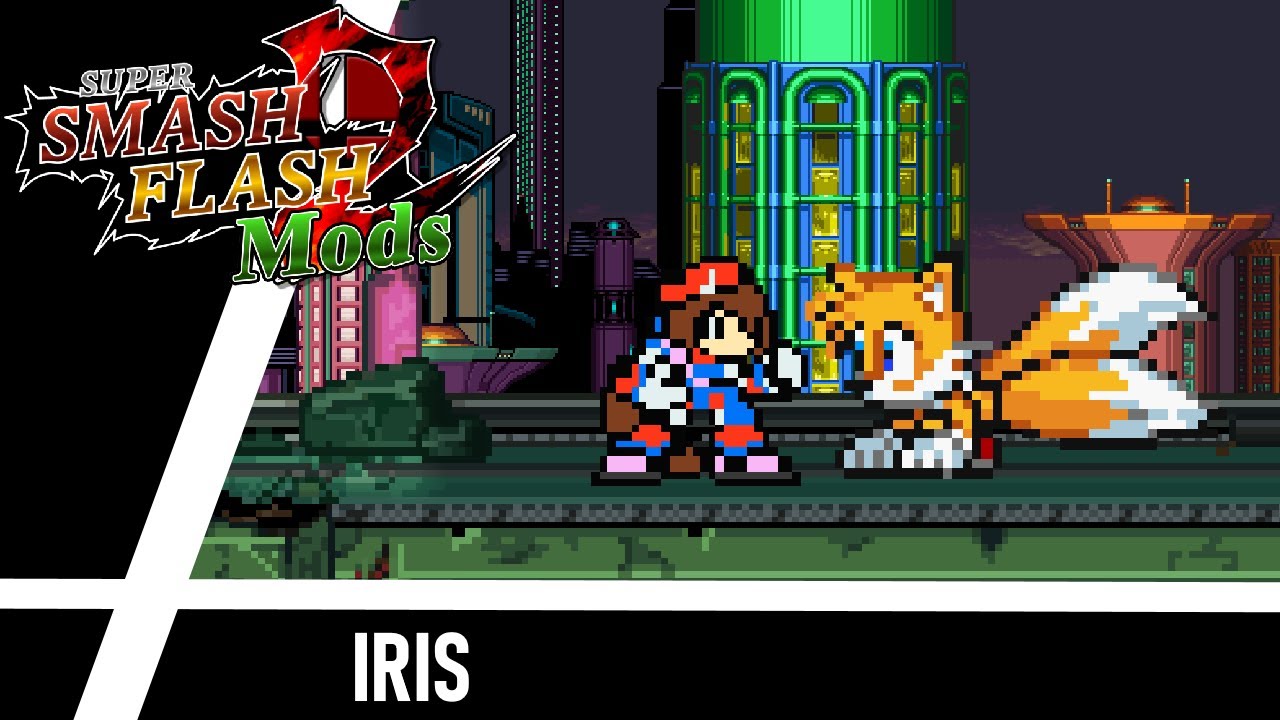 SSF2 mod Showcasing-Iris