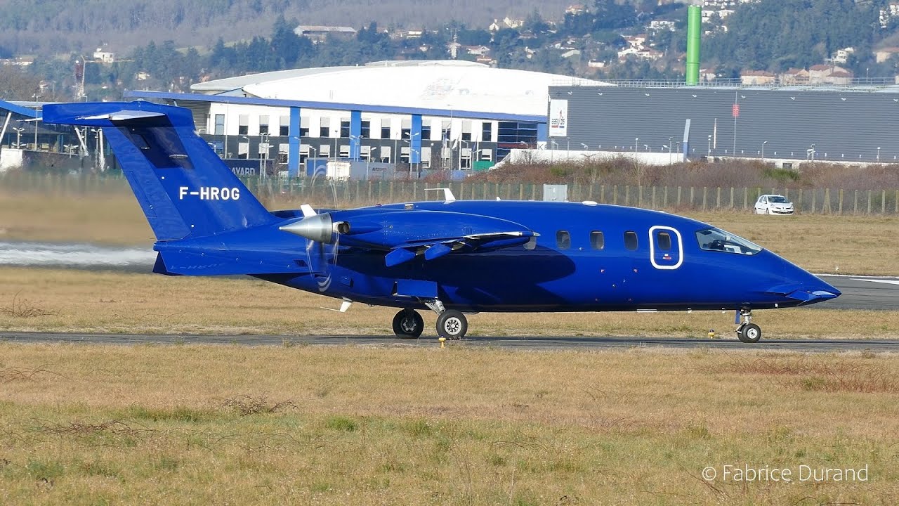 F-HROG - Piaggio P.180 Avanti - Oyonnair | Saint-Etienne Loire Airport [EBU/LFMH]