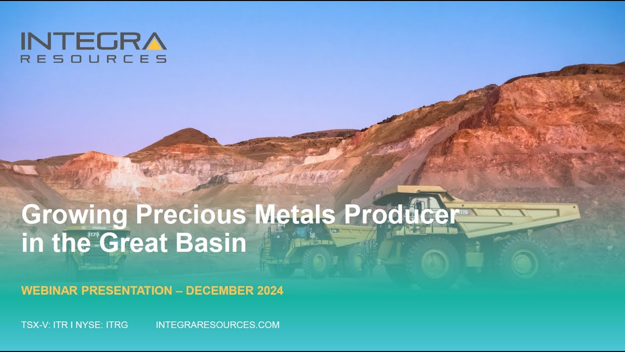 Integra Resources Corporate Update Webinar - December 2024