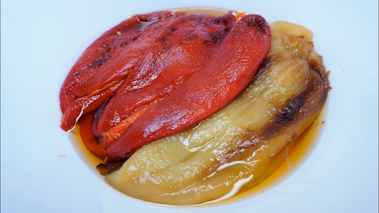 Klasszikus ecetes sültpaprika