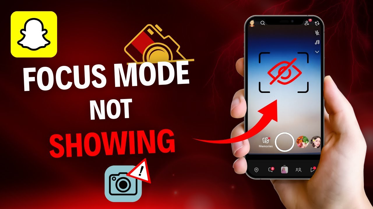 How to Fix Snapchat Focus Mode Not Showing on Android | Snapchat Focus Mode Problem | Use Focus Mode