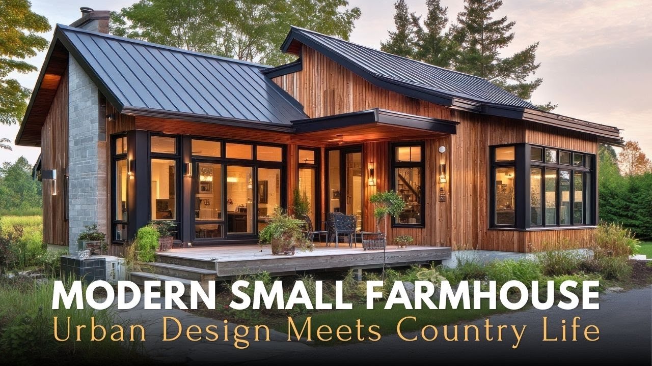 Reimagining Rural: A Modern Small Farmhouse with Urban Design Sensibilities