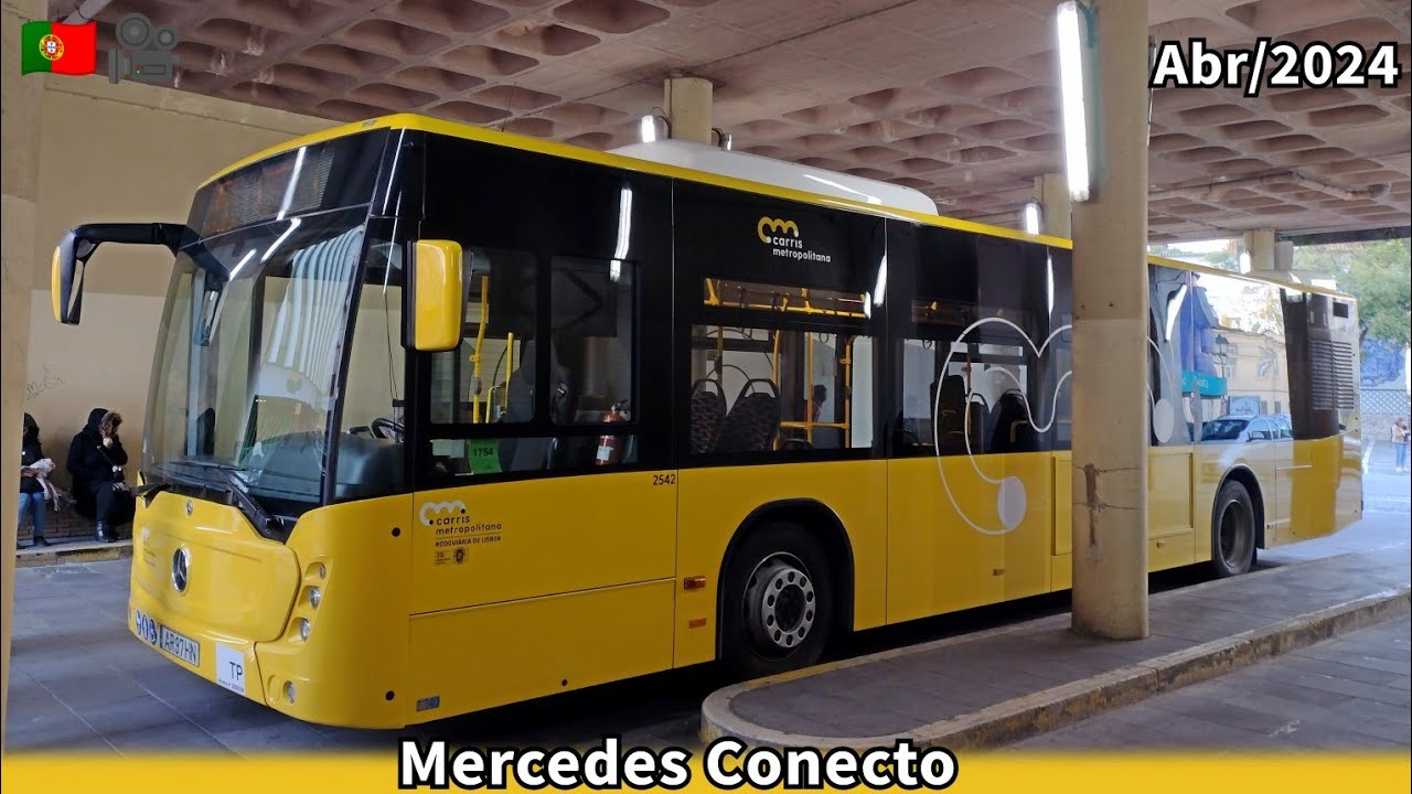 [Bus PT] A bordo do Mercedes Conecto da Carris Metropolitana