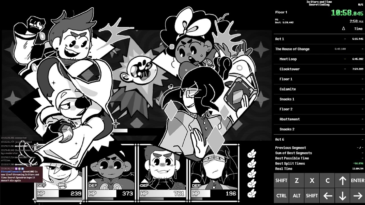In Stars and Time Secret Ending Speedrun - 2:19:38
