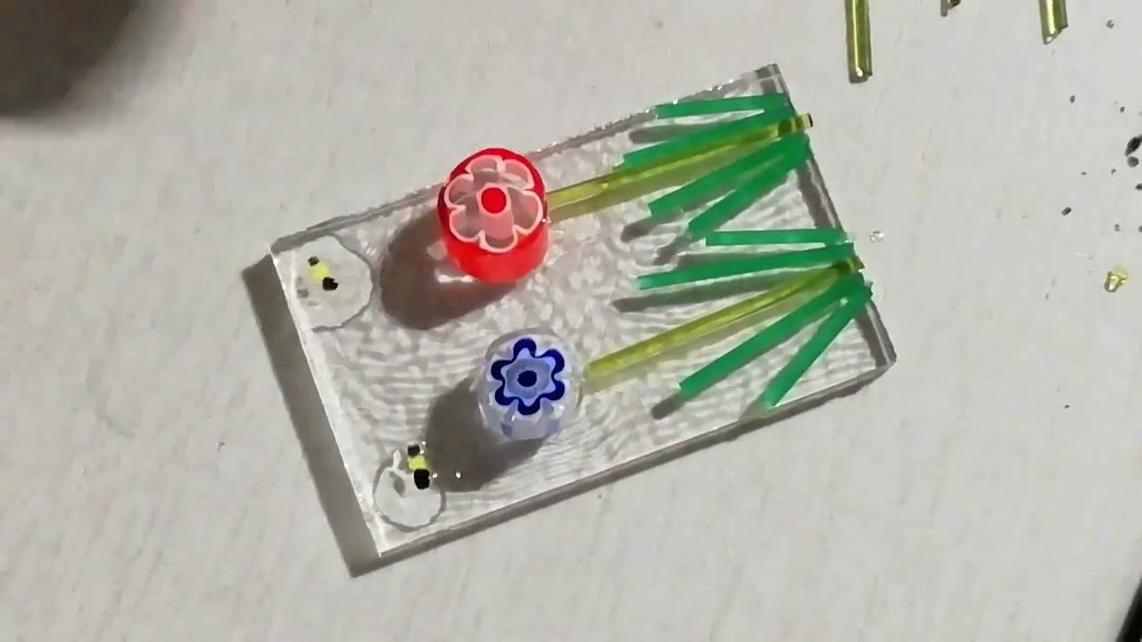 Simple Microwave Kiln Glass Art start to finish
