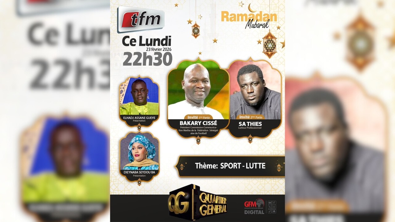 🚨TFM LIVE: QG 11 - Pr: El Hadji Assane Gueye & Dieynaba Seydou Ba - Invités: Bacary Cissé & Sa Thiès