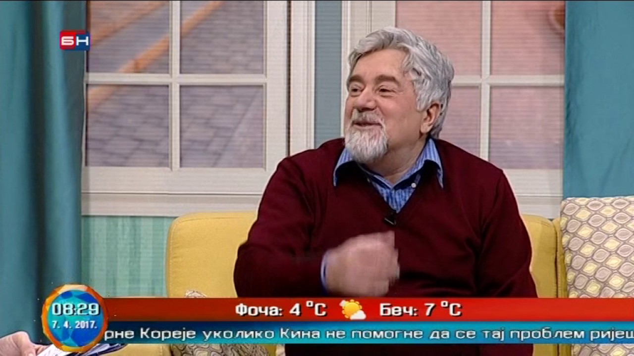 Grujo Lero gost Jutarnjeg programa BN TV (7.4.2017.)