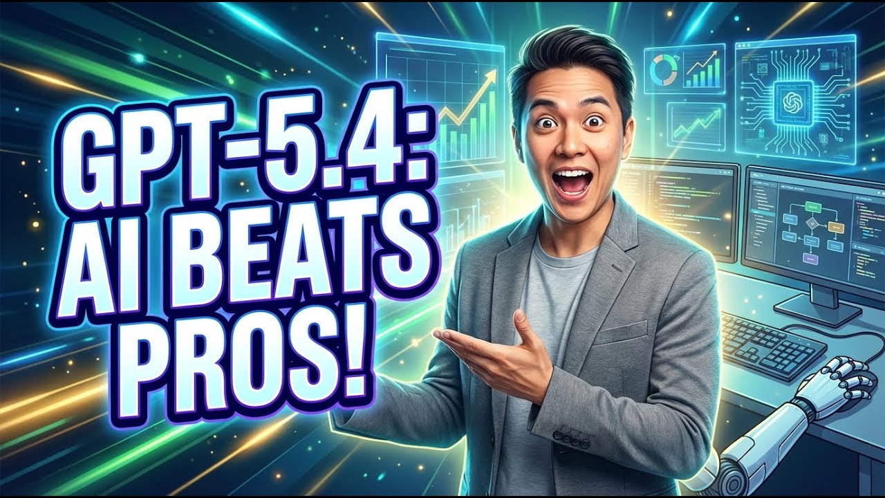 GPT‑5.4 Breaks Through: Beats Professionals 83% of the Time and Can Operate Your Computer