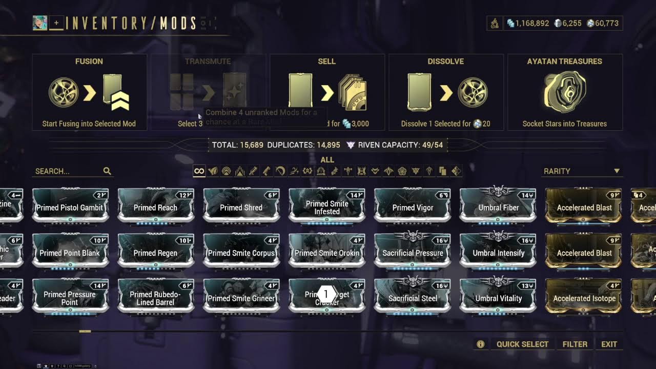 warframe CHILL FARM