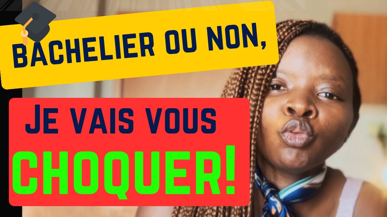 Avoir le Bac c’est RIEN: FAIS LES BONS CHOIX! 
