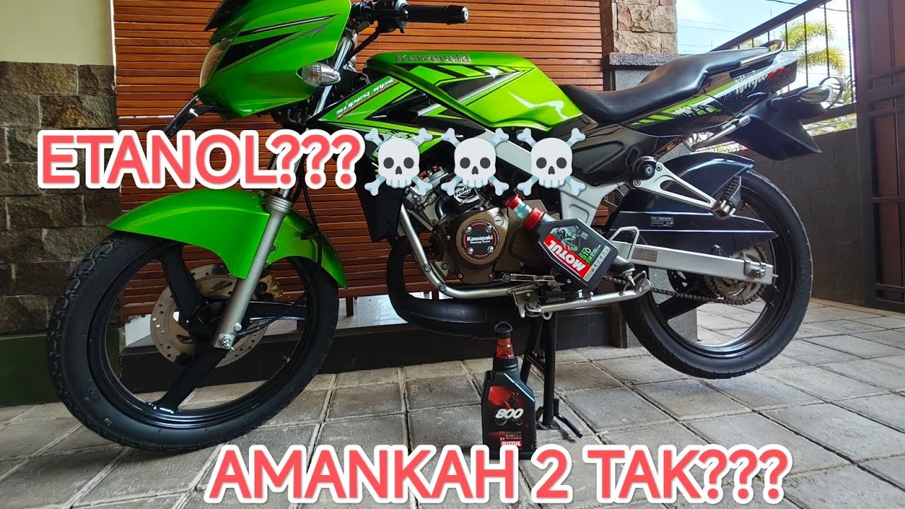 Etanol? Amankah untuk mesin 2 tak..?? #etanol #2tak #ninja #kawasakininja #ninjass #fypシ゚viral 