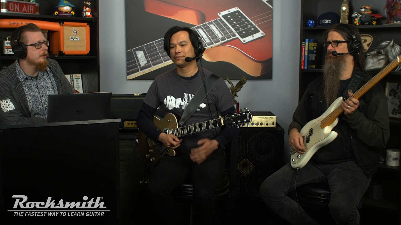 Rocksmith Remastered - 90s Mix Song Pack VI - Live from Ubisoft Studio SF