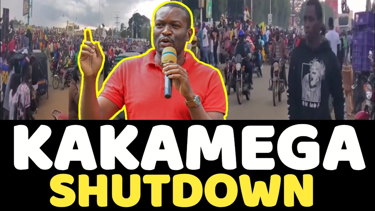 Ruto's Police and GOONS Defeated Badly In Kakamega- SHUTDOWN!