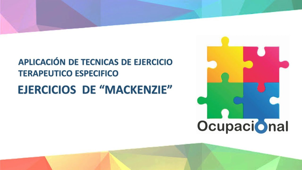 METODO MACKENZIE (EJERCICIOS)
