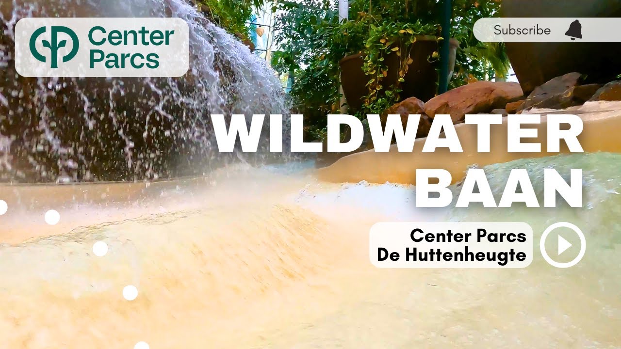 Toffe wildwaterbaan op Center Parcs De Huttenheugte