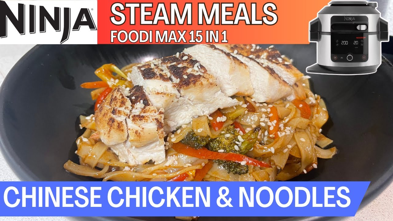 NINJA FOODI 15 в 1 *Блюда на пару* Китайская курица и лапша