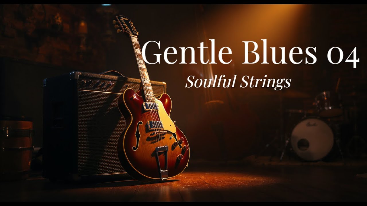Gentle Blues 04 | Sophisticated Instrumental Blues with Soulful Guitar & Strings