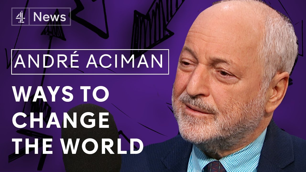 Author André Aciman: 'I wrote about gay love, not realising I was taking on the taboo'