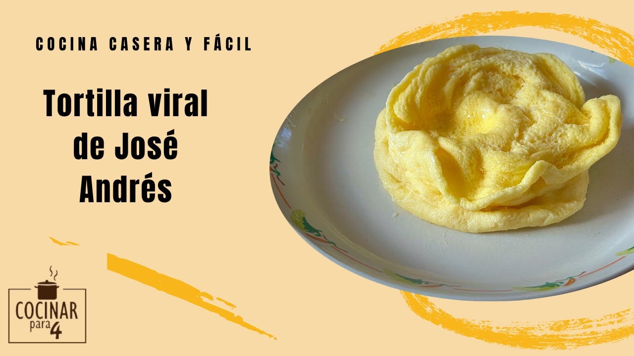 Tortilla viral de José Andrés