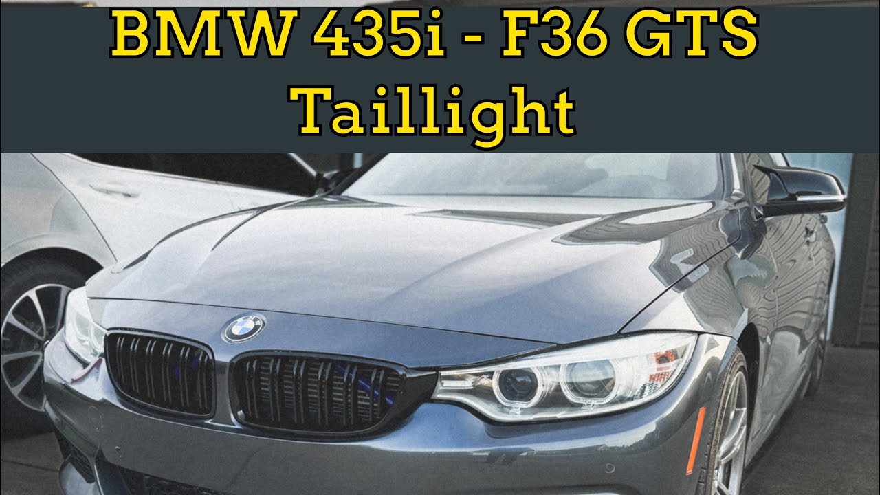 BMW 435i Gets New Taillights! VLAND Smoked Taillights