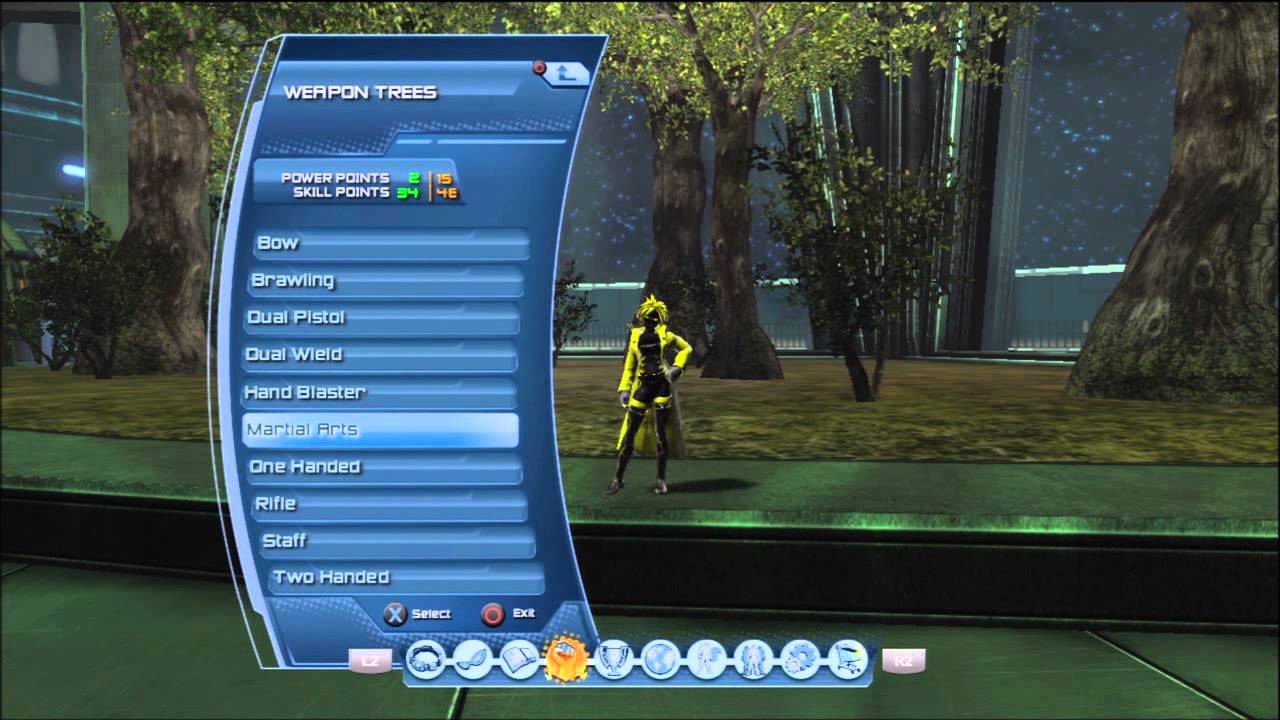 Dc universe online  Electricity/Lightning Dps my Loadout