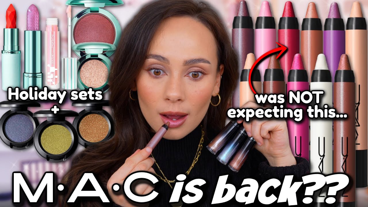 НОВИНКА ОТ MAC!! ПРАЗДНИЧНАЯ И ОСЛЕПИТЕЛЬНАЯ КОЛЛЕКЦИЯ... Вы называете это блестками??? 😅