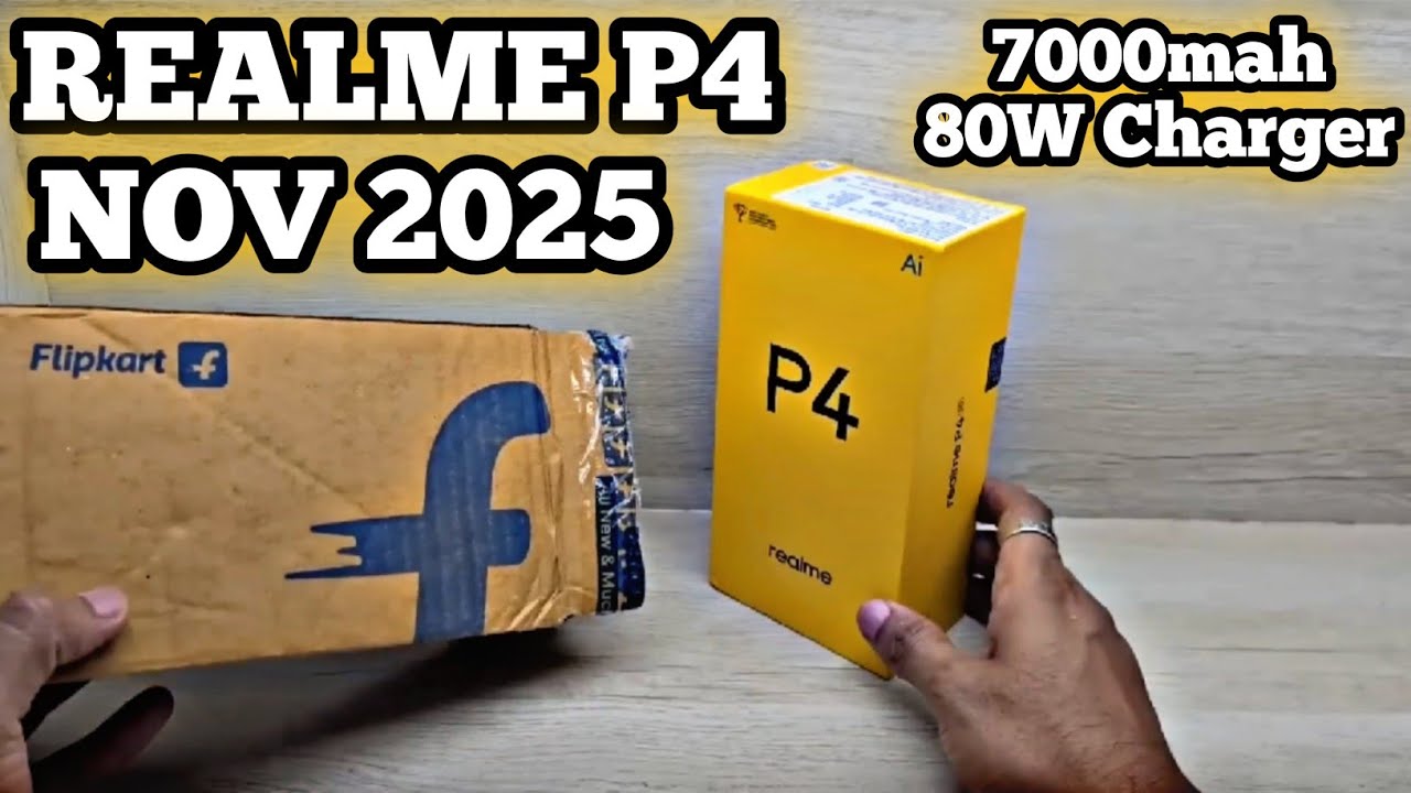 Realme P4 5G November 2025 Unboxing - Should You Buy it ?